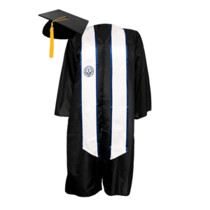 utah state university bachelor sash graduation regalia bundle